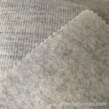 Arcylic Wool Poly Fleece vải